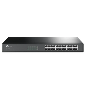 SWITCH TP-LINK 24 PUERTOS GIGABIT NO ADMINISTRABLE RACKEABLE